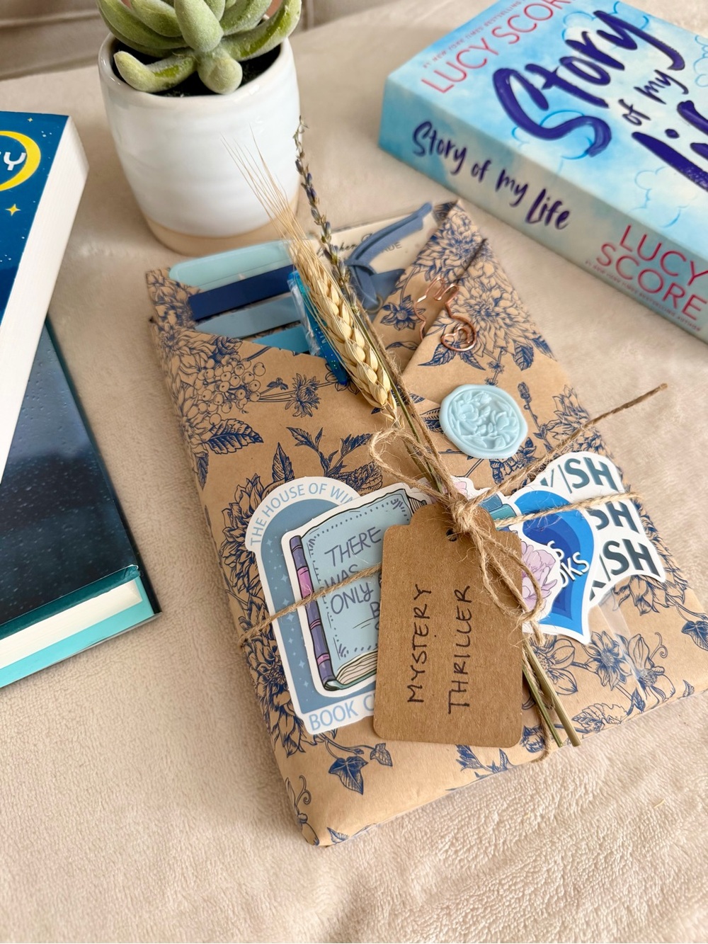 Blind Date With a Book | Mystery Book | Book Lover Gift | BookTok
 – BLUE